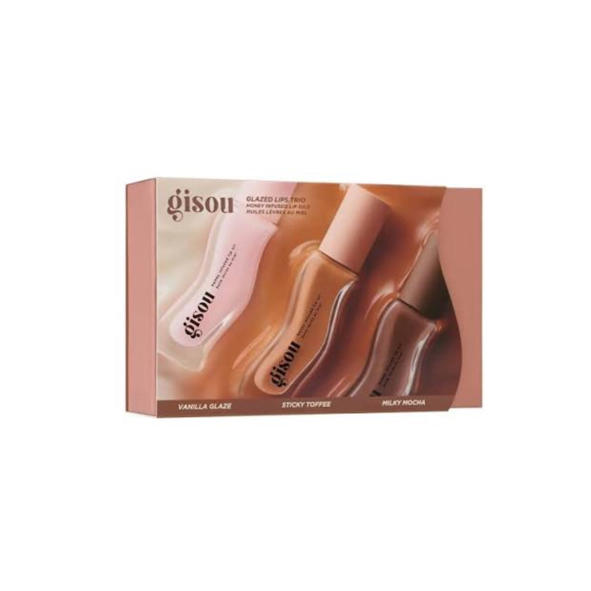 Gisou Autumn Lip Gloss Gift Set ( With Box packaging)
