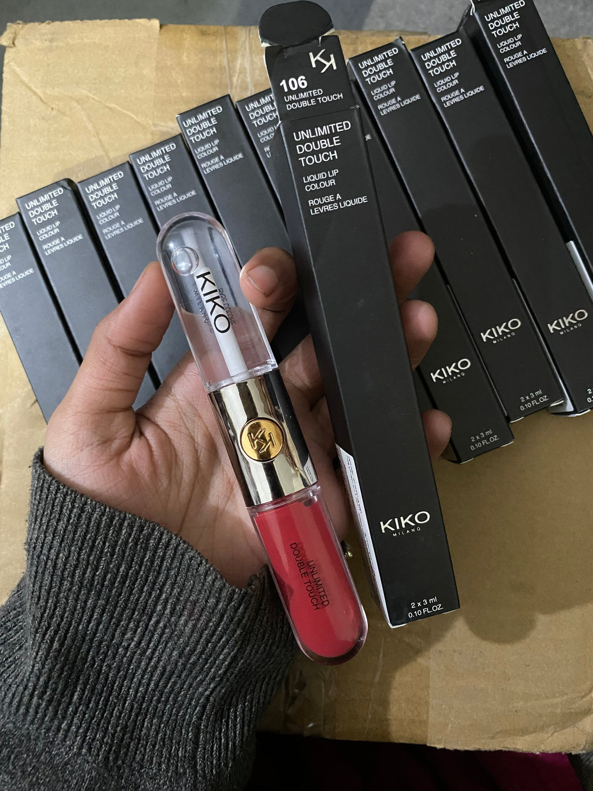Kiko Milano Double touch Matte Lipgloss