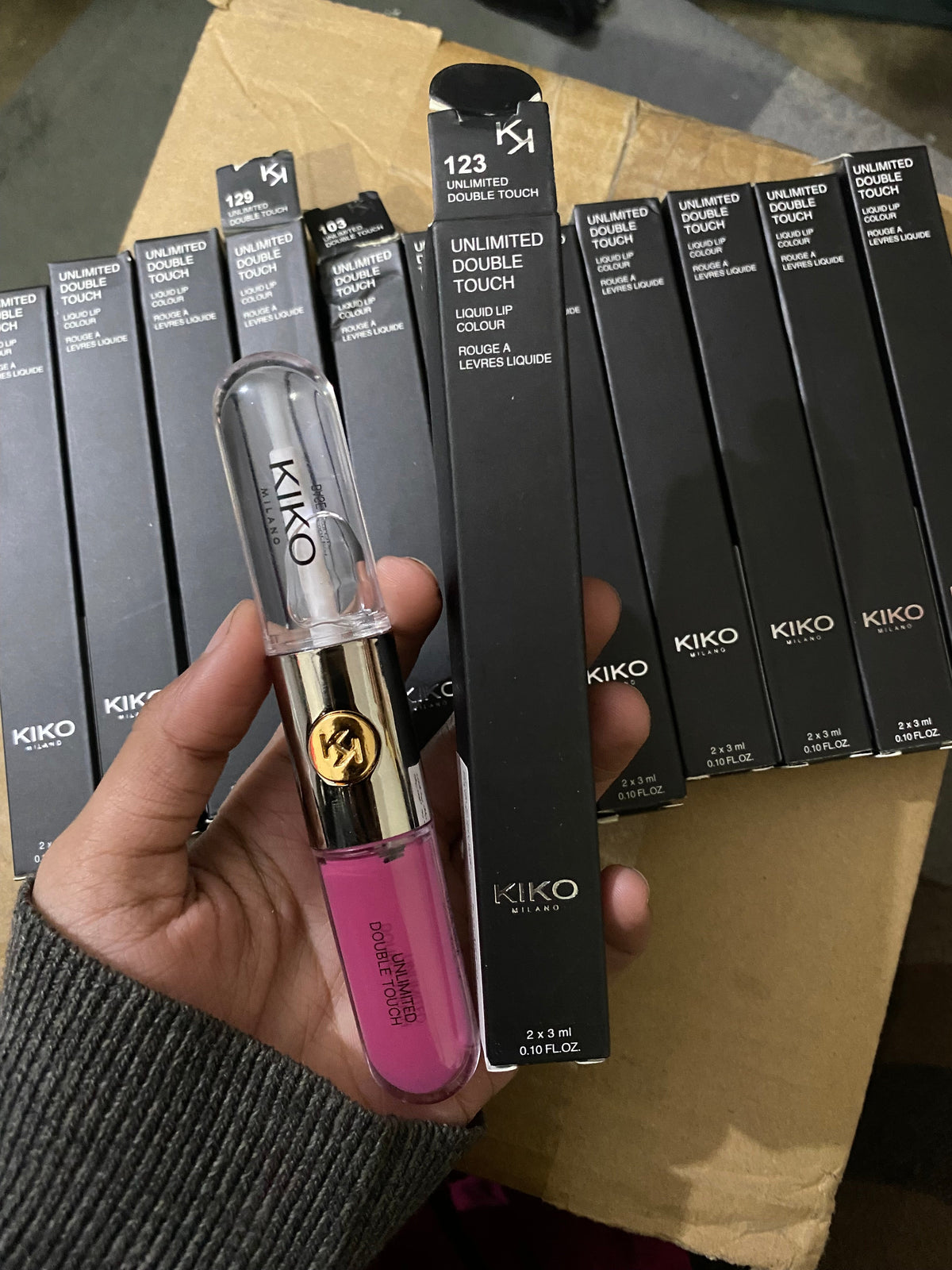 Kiko Milano Double touch Matte Lipgloss
